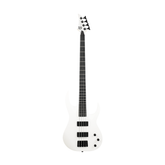 S by Solar AB4.4W 4-String Bass Guitar – White Matte